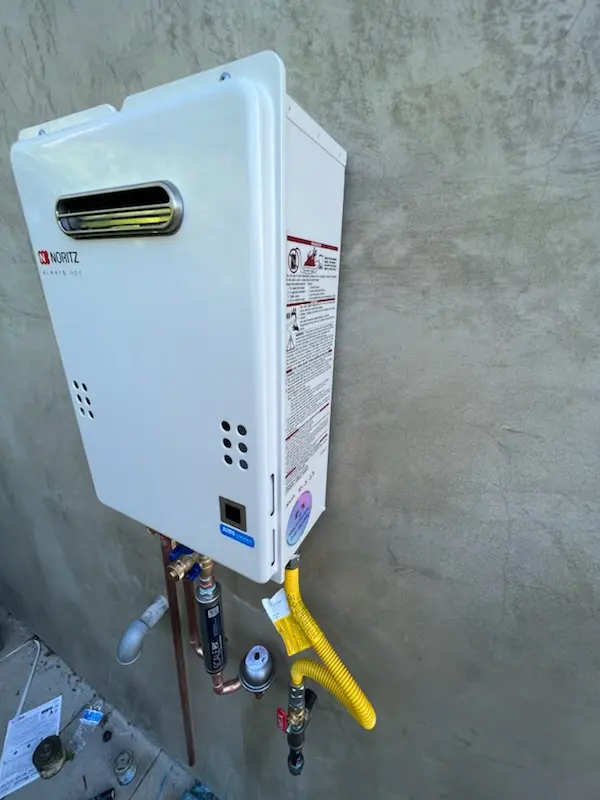 Tankless water heater installation for Westhaven Heights homes
