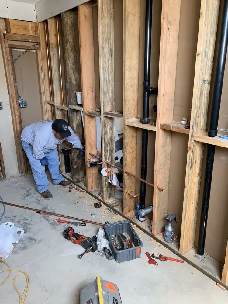 Commercial rough-in plumbing for Commercial Plumbing in Westhaven Heights